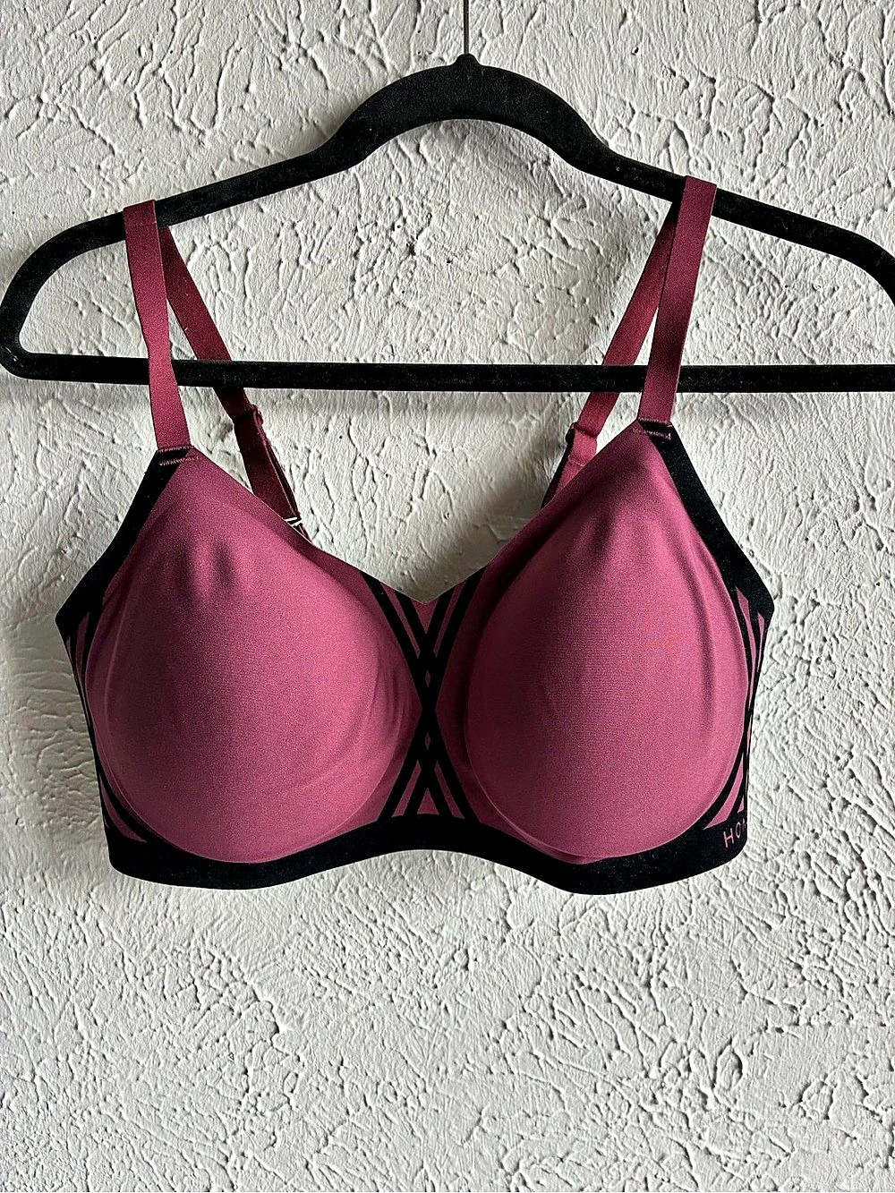 Honeylove Silhouette Bra St Purple Black Wireless Padded
Adjustable Straps - Picture 3 of 13